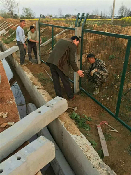 海口滬昆鐵路貴州段防護柵欄護欄網項目圖片2