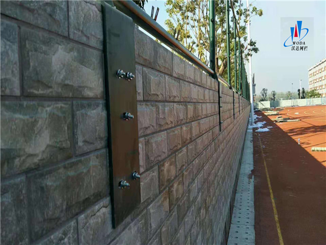 山東安徽皖西當代運動場圍網工程圖片2